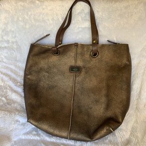 UGG Australia Bronze Shearling Purse